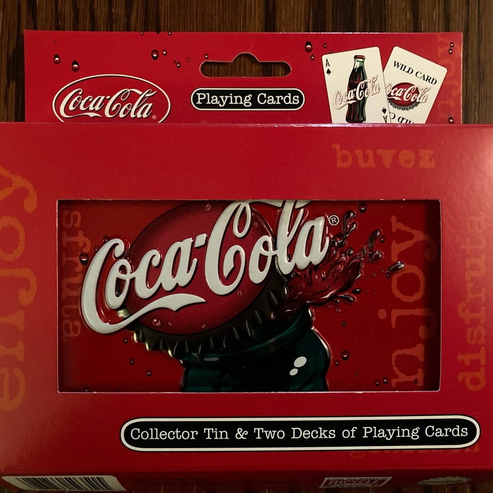 Coca Cola Playing Cards